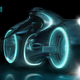 Illustration for article titled DeLoreans, Light Cycles and Landspeeders: Gorgeous Fan Art of Science Fictions Coolest Rides